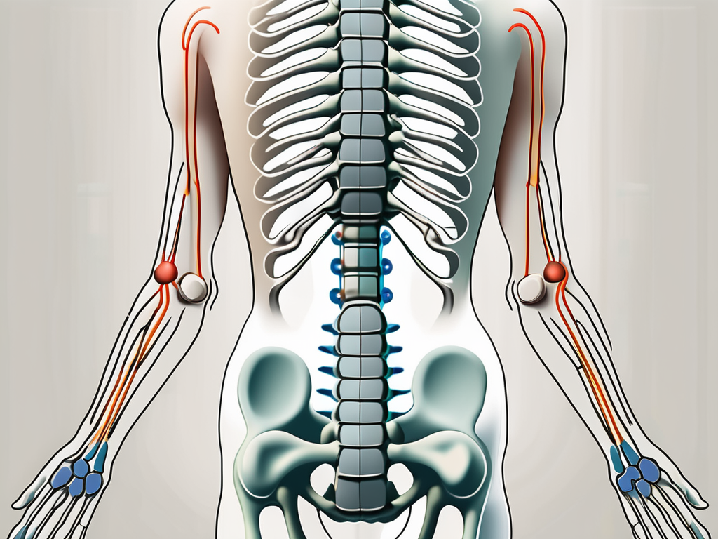 A sacral nerve stimulator device connected to a simplified