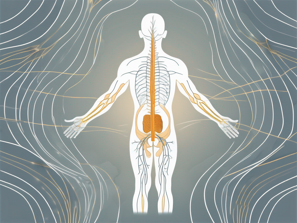 The human nervous system focusing on the sacral nerves