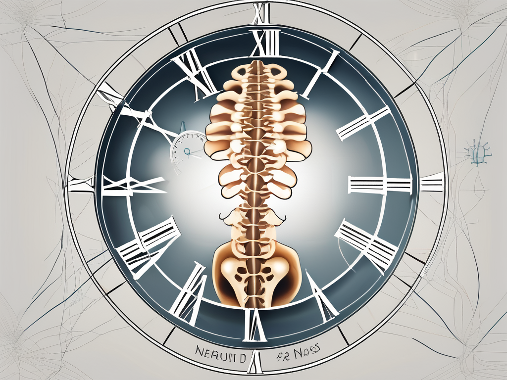 The sacral region of the human spine